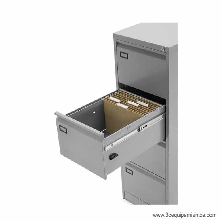 Archivador de cuatro cajones de Euromof - 3C Equipamientos
