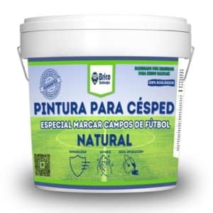 Pintura marcaje campos de fútbol césped natural